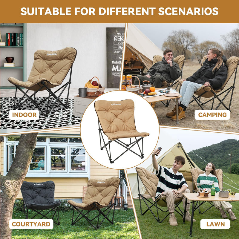 Load image into Gallery viewer, KingCamp C20 B Oversized Butterfly Camp Chair