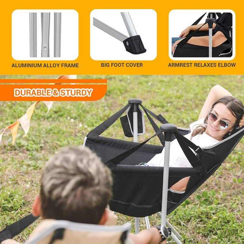 Load image into Gallery viewer, KingCamp Hammock Camping Swinging Recliner Chair 2pack
