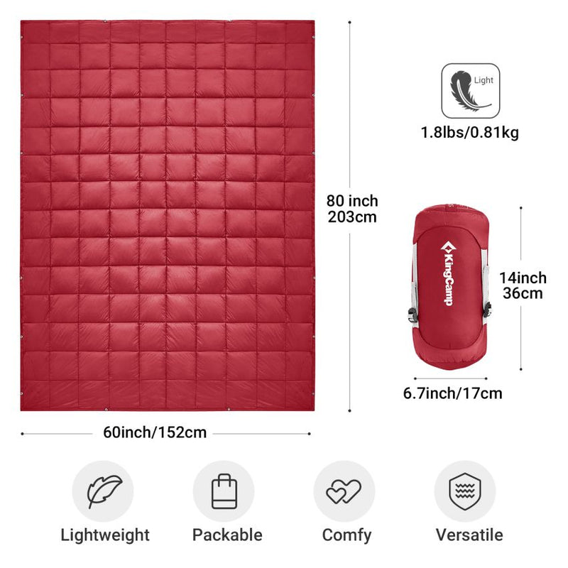 Load image into Gallery viewer, KingCamp BLANKET SMART 800 Camping Blanket