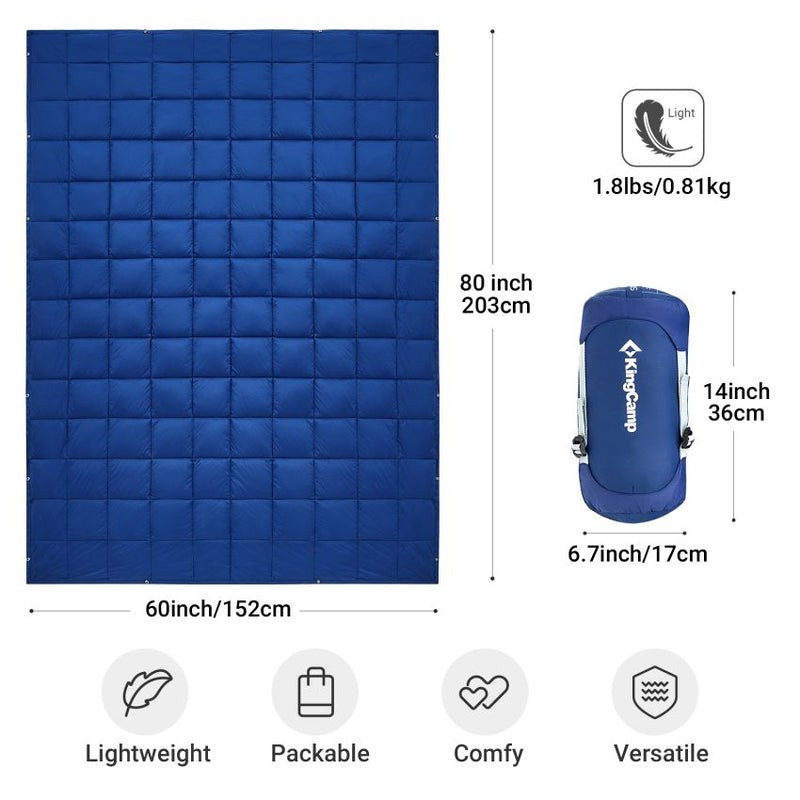 Load image into Gallery viewer, KingCamp BLANKET SMART 800 Camping Blanket