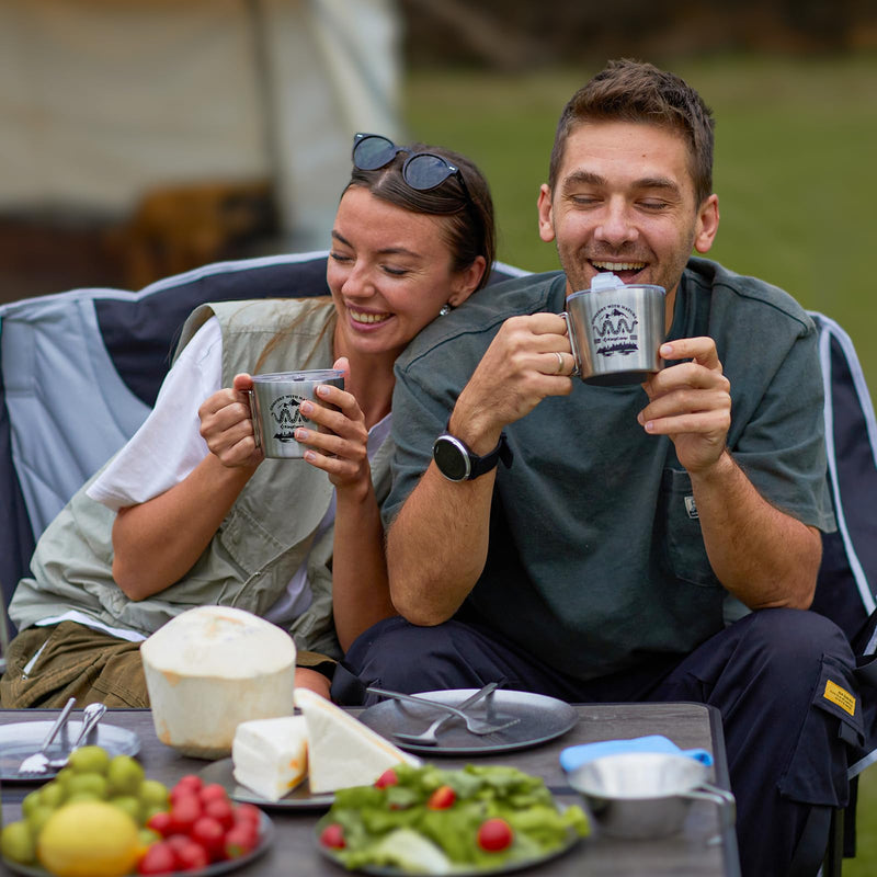 Load image into Gallery viewer, KingCamp 350ml Stainless Steel Cup with Lid_02