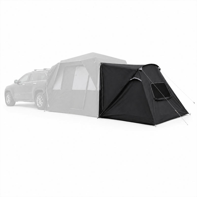 Load image into Gallery viewer, KingCamp BOUNDLESS X3 PRO Bedroom | Expandable Sleeping Attachment for SUV Tent, 3-4 Person Waterproof Shelter, Connects via Zipper