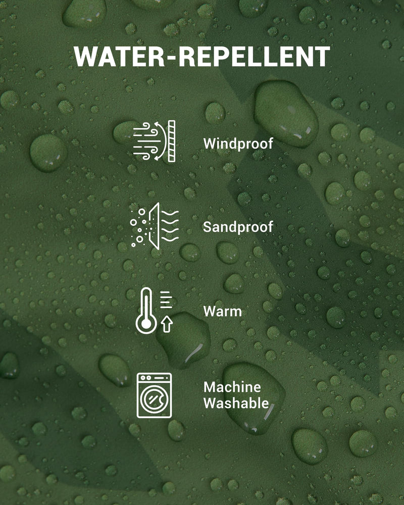 Load image into Gallery viewer, KingCamp Boho Printed Wearable Camping Blanket Water-Repellent