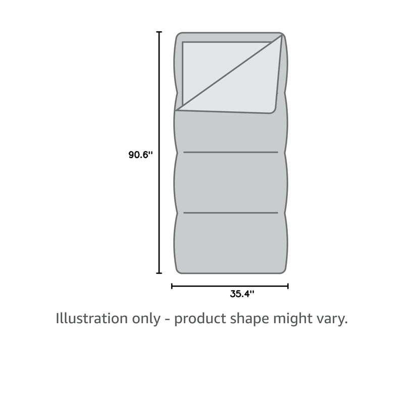 Load image into Gallery viewer, KingCamp CLOUDY 400 Cold Weather Sleeping Bag for Adults - 4-Season, Wide, Waterproof, Converts to Double