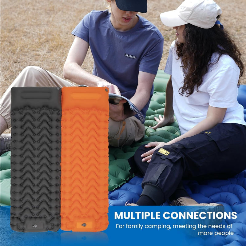 Load image into Gallery viewer, KingCamp DELUXE 10 Single Air Pad Spacious Mattress - 2 Pack