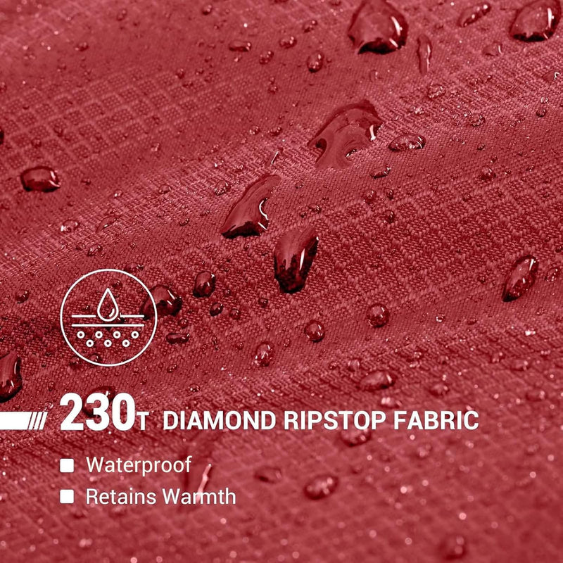 Load image into Gallery viewer, KingCamp FREESPACE 250 Waterproof Plus Size Flannel Sleeping Bag