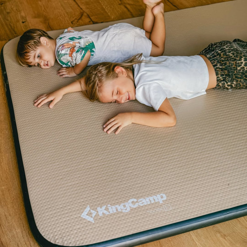 Load image into Gallery viewer, KingCamp FlexiRest 5.0 DUO Ultralight Inflatable Sleeping Pad – PVC-Free 2-Person Camping Mattress for Backpacking & Glamping