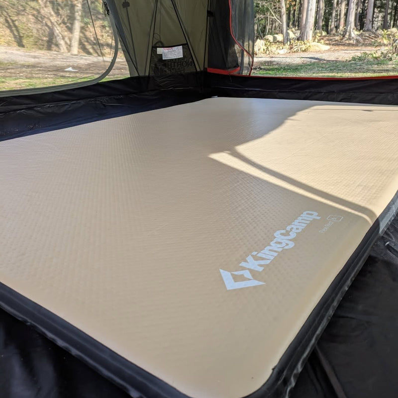 Load image into Gallery viewer, KingCamp FlexiRest 5.0 DUO Ultralight Inflatable Sleeping Pad – PVC-Free 2-Person Camping Mattress for Backpacking & Glamping