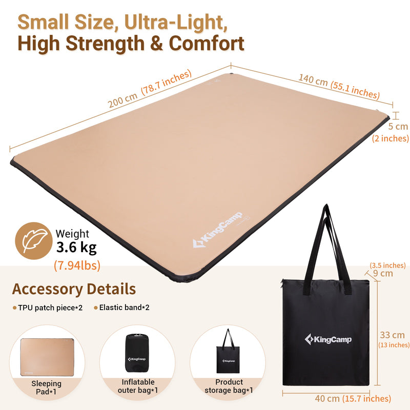 Load image into Gallery viewer, KingCamp Flexi Rest 5.0 Air Sleeping Pad