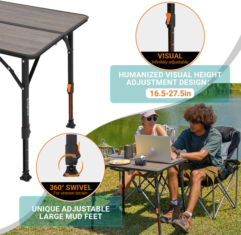 Load image into Gallery viewer, KingCamp GRANITE Folding Fiberglass Table_93