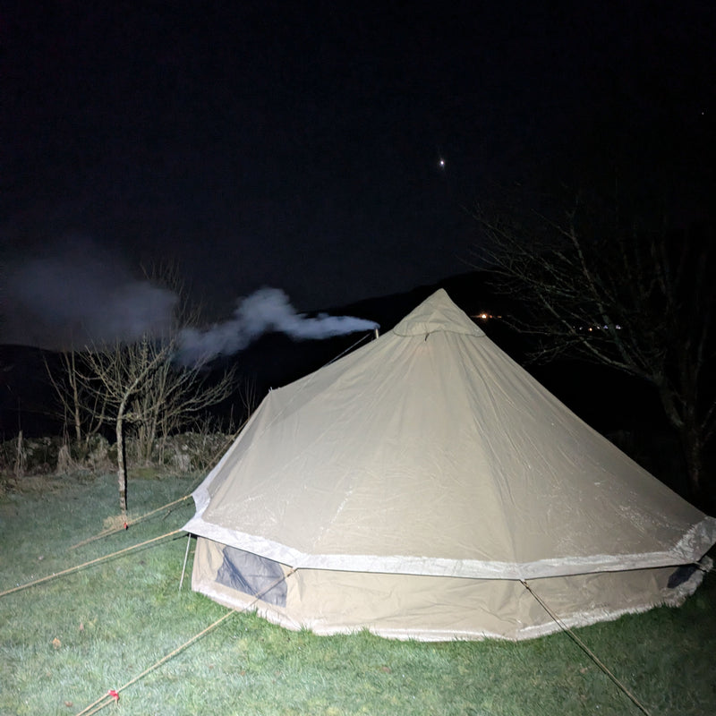 Cargue la imagen en el visor de la galería, KingCamp KHAN 500 4 Season Camping Hot Tent