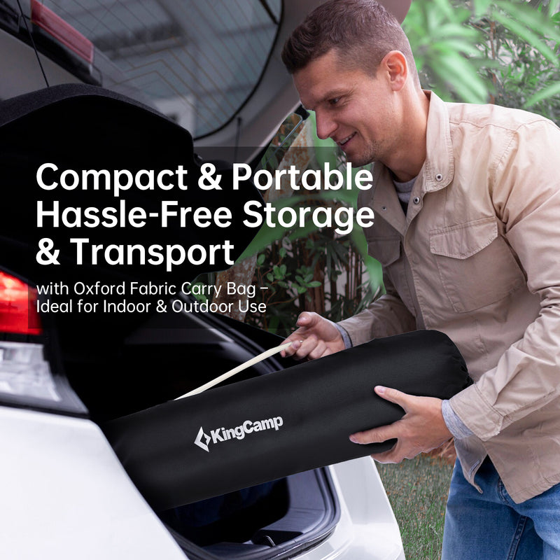 Load image into Gallery viewer, KingCamp LEMON C20 Loveseat Couch Grey Compact and Portable