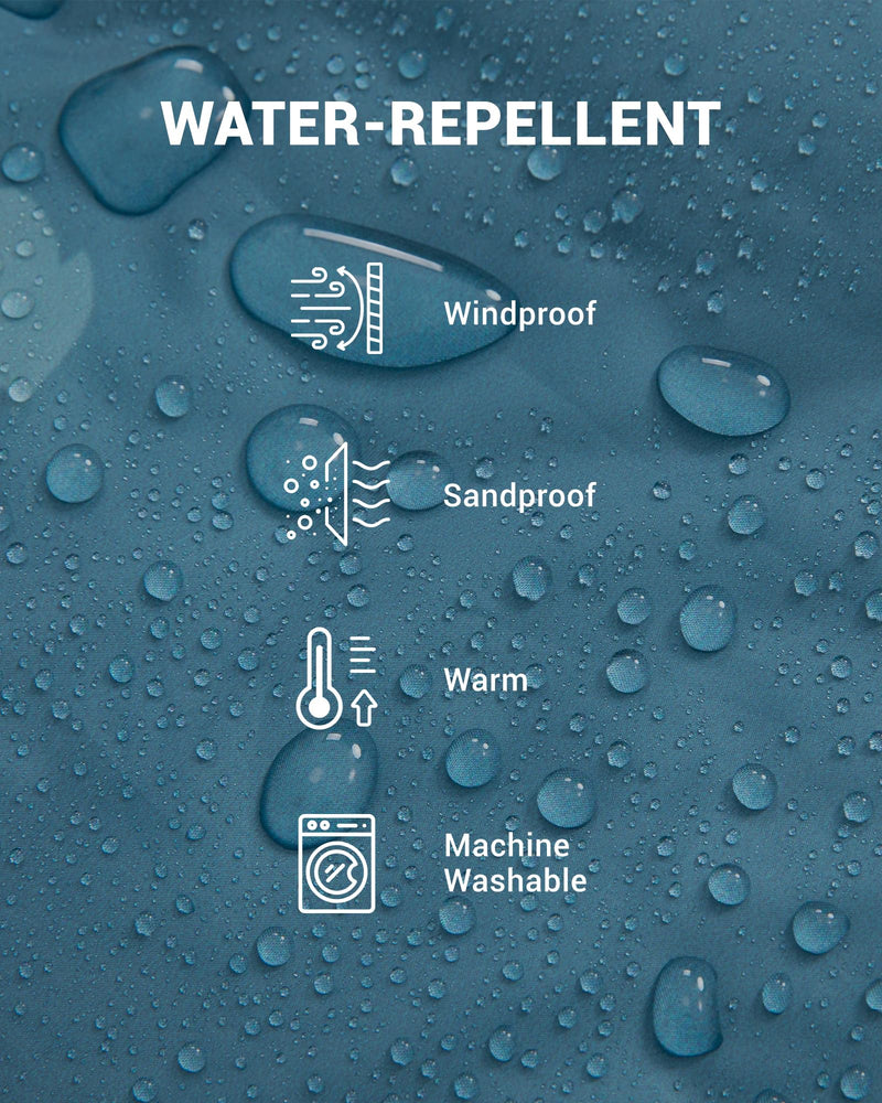 Load image into Gallery viewer, KingCamp Boho Printed Wearable Camping Blanket Windproof and Sandproof