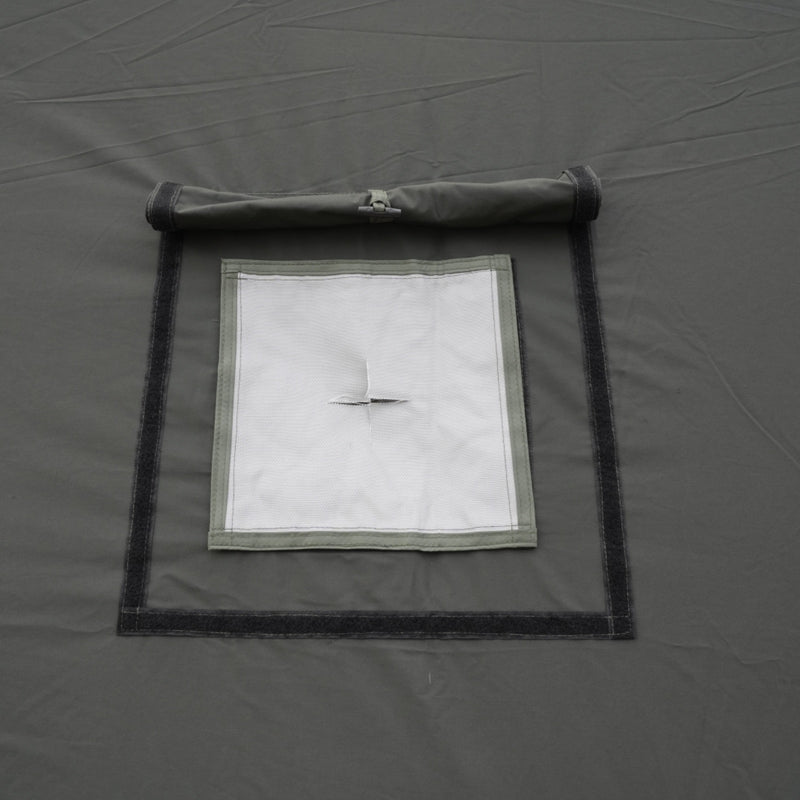 Load image into Gallery viewer, KingCamp MOUNTAIN IN C5 Canvas Hot Tent Green 5-6 Person Cabin Tent with Stove Jack, Waterproof & Windproof for 4-Season Camping