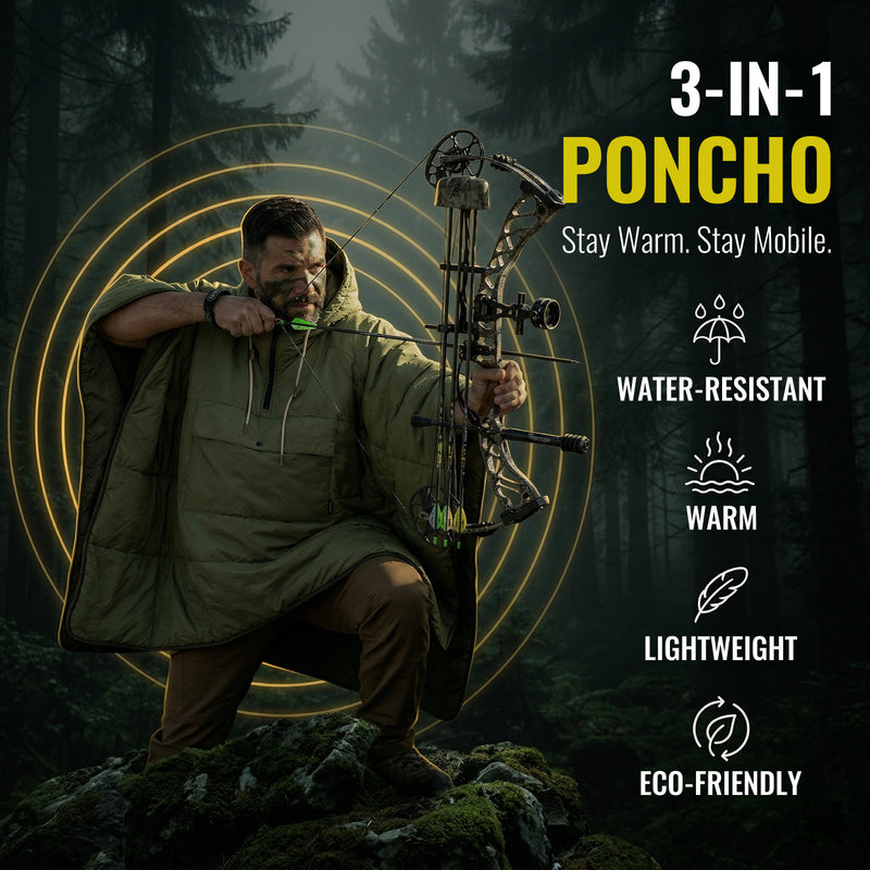 Load image into Gallery viewer, KingCamp MURANO 180 Wearable Hooded Poncho Blanket 3-IN-1 DESIGN: Blanket, PONCHO, pillow