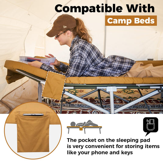 KingCamp Memory Foam Camping Mattress Camping Sleeping Pad_0GgMCP0L