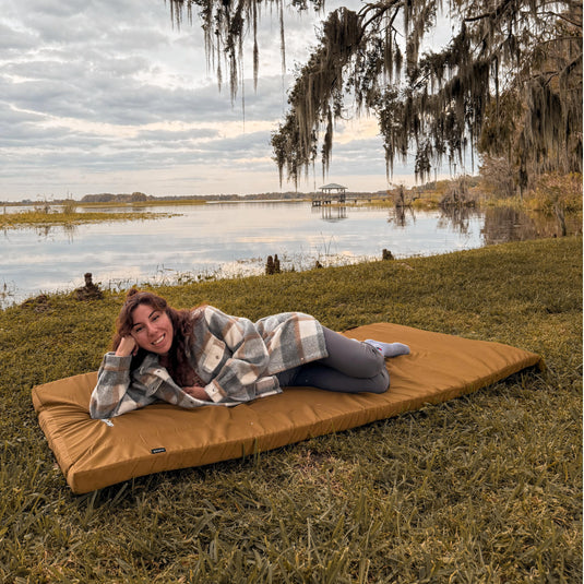 KingCamp Memory Foam Camping Mattress Camping Sleeping Pad_1HU