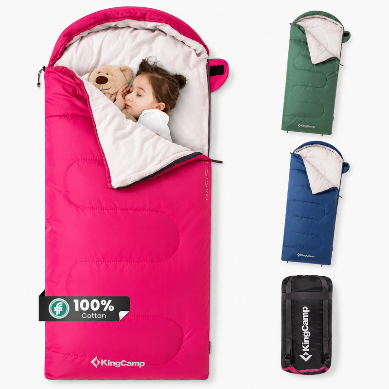 Load image into Gallery viewer, KingCamp Oasis 250S+ Kids Sleeping Bag