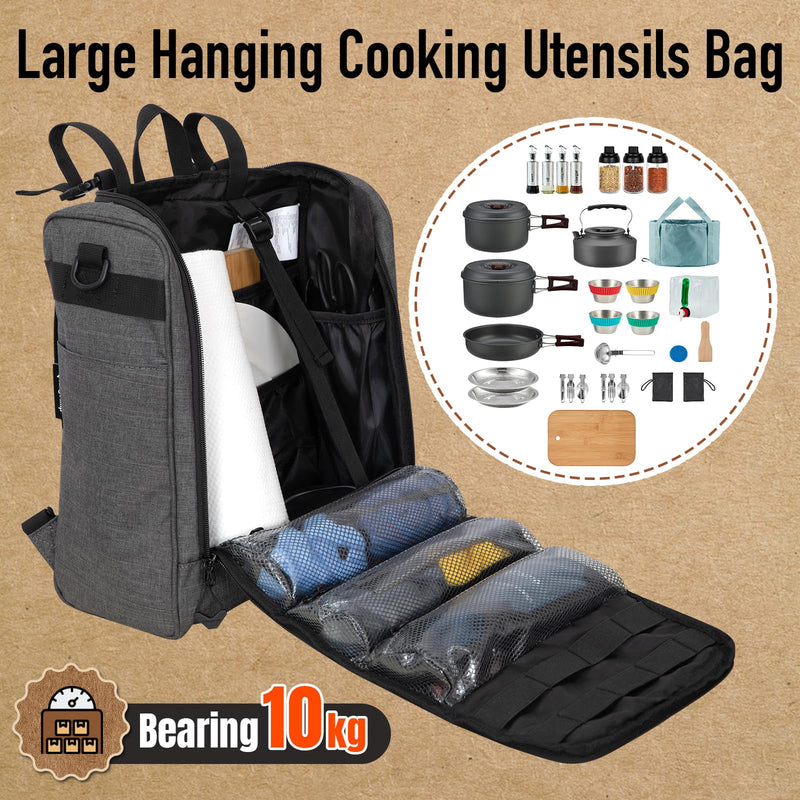 Load image into Gallery viewer, KingCamp Picnic Backpack Tactical Kitchen Storage Bag - 17Liters_02