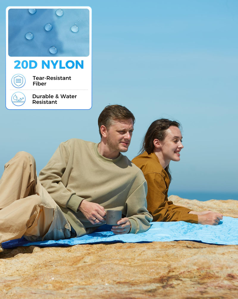 Load image into Gallery viewer, KingCamp SMART 150 XL Ultralight Camping Blanket – Packable, Wearable & Water-Repellent for Outdoor & Stadium Use