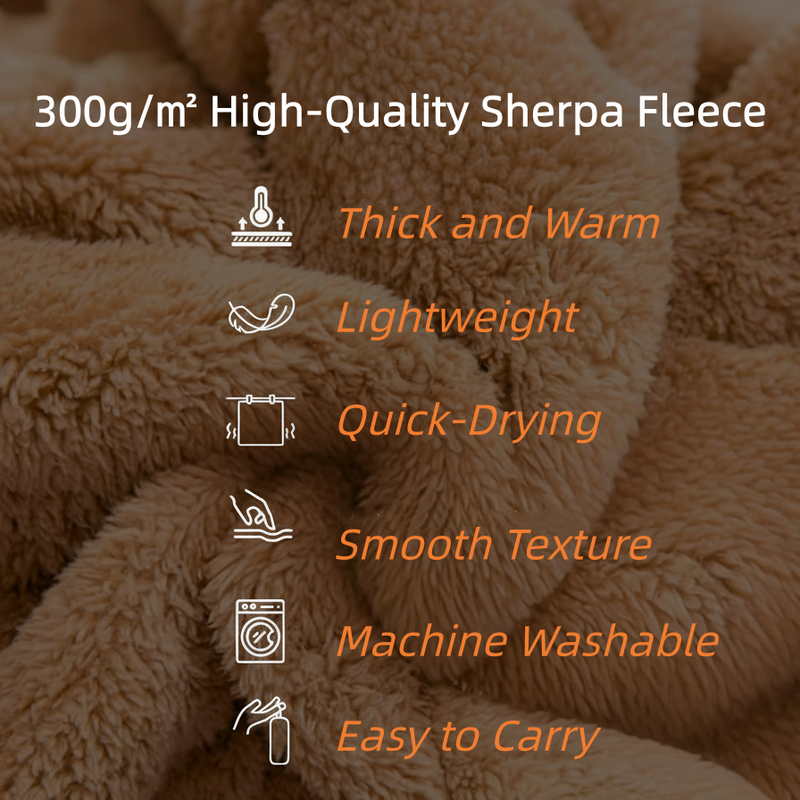 Load image into Gallery viewer, KingCamp Sherpa Sleeping Bag Blanket 2-in-1 for Camping, Car & Home Lightweight & Packable