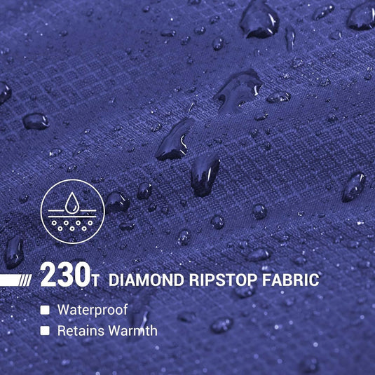 KingCamp Sleeping Bag for Adults, Cold Weather & Warm Extra Wide Big & Tall XL Portable Waterproof Flannel Sleeping Bags