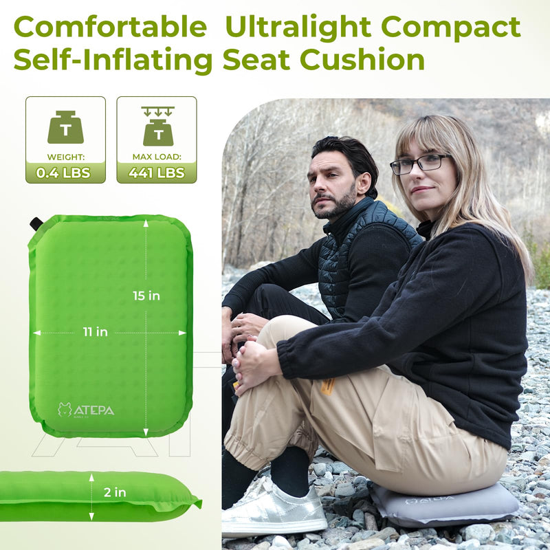 Cargue la imagen en el visor de la galería, ATEPA BUBBLE 5.0 Trail Seat Inflatable Seat Cushion