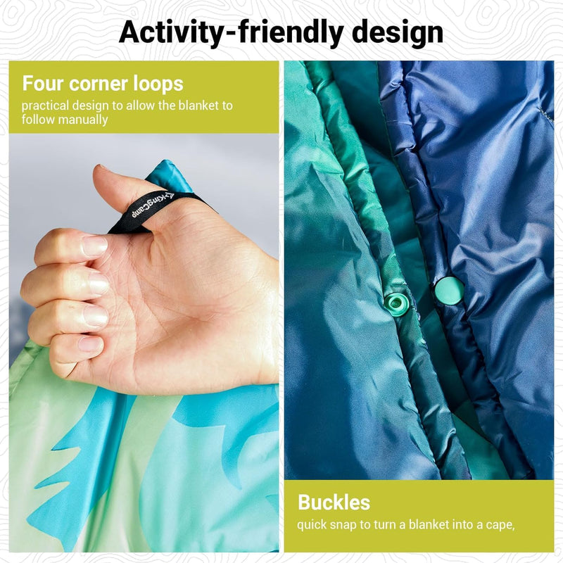 Load image into Gallery viewer, KingCamp BLANKET SMART 150 Multi-Functional Blanket