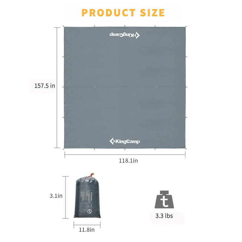 Load image into Gallery viewer, KingCamp Rimini Camping Tarp