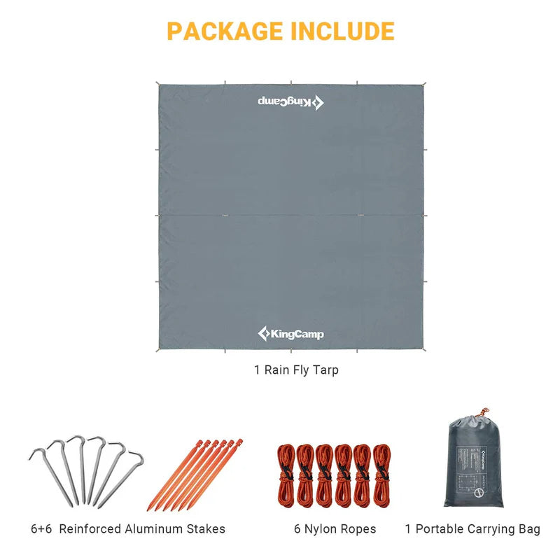 Load image into Gallery viewer, KingCamp Rimini Camping Tarp