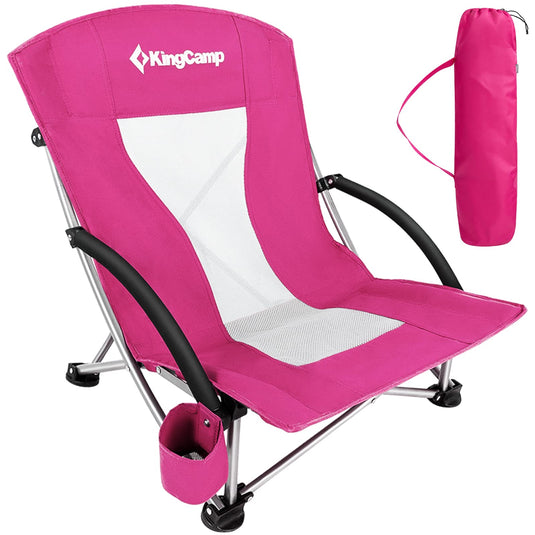 KingCamp Low Back Beach Lightweight Folding Beach Chair