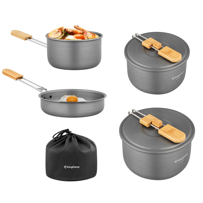 Load image into Gallery viewer, KingCamp NIGHTSTALKER Cookware Set Mess Tin