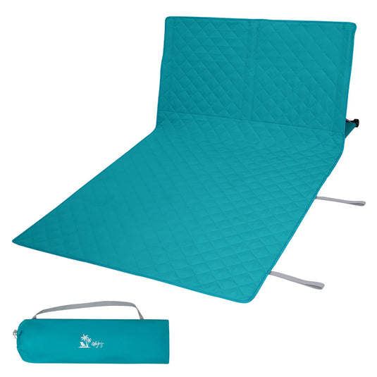 WEJOY Legless Lounger Chair - Ultra Lightweight Beach Mat with Back Support