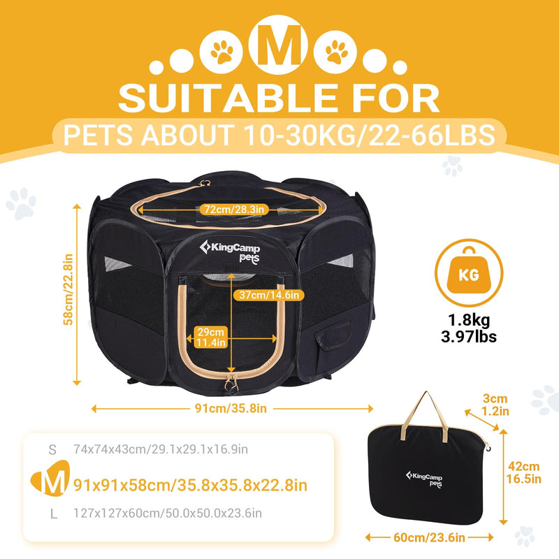 Load image into Gallery viewer, KingCamp PETS ANCONA Dog Playpen Dog Tent