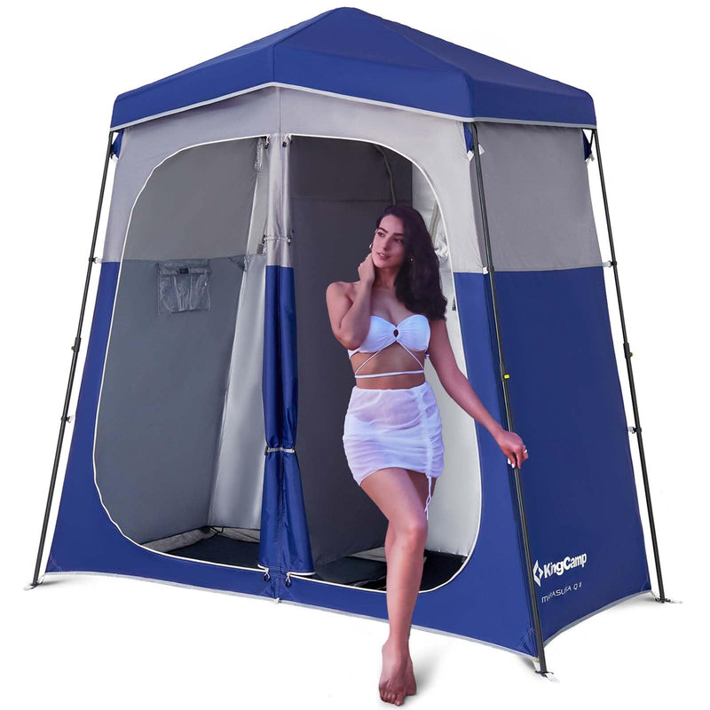 Load image into Gallery viewer, KingCamp MARASUSA Q Portable Instant Pop Up Privacy Shelter 2 Room