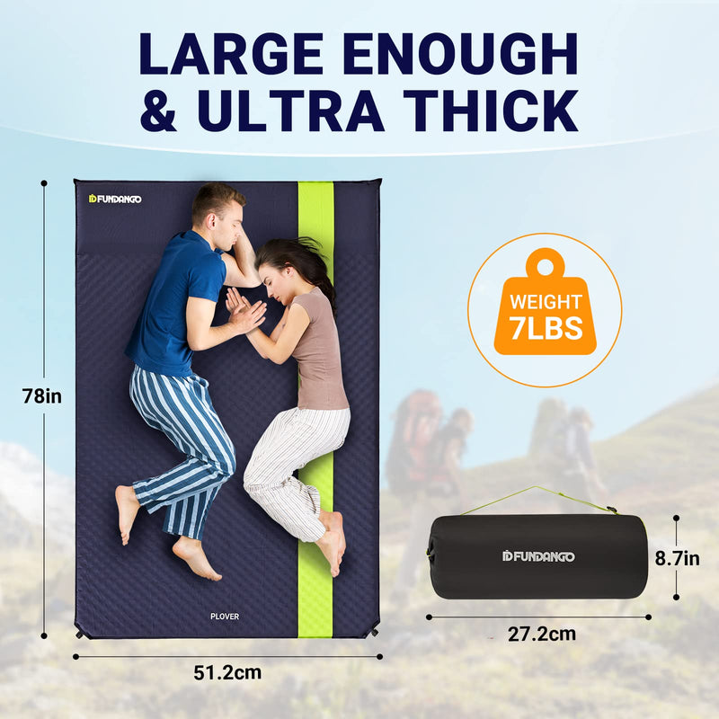 Load image into Gallery viewer, FUNDANGO PLOVER Double Self-inflatable Pad