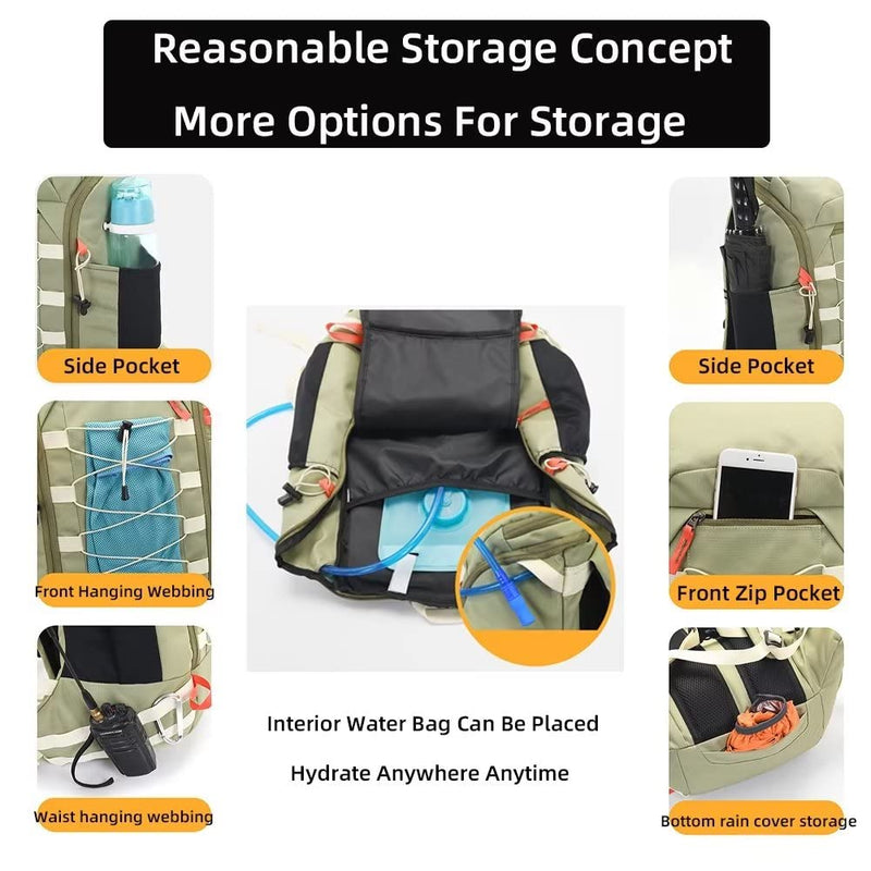 Load image into Gallery viewer, KinWild 40L Hiking Daypack