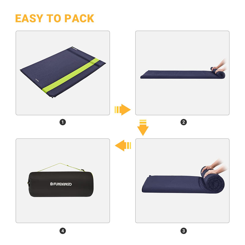 Load image into Gallery viewer, FUNDANGO PLOVER Double Self-inflatable Pad