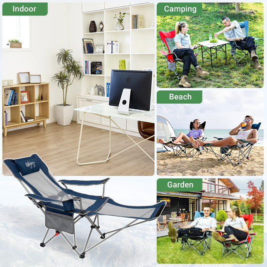 WEJOY FOLDING RECLINER CHA Folding Chair Sturdy and Stable