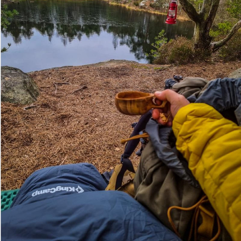 Cargue la imagen en el visor de la galería, Saco de dormir KingCamp PROTECTOR 600 Plumón - Momia