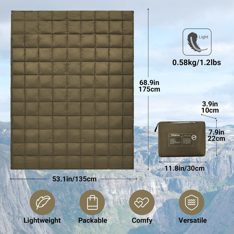 Load image into Gallery viewer, KingCamp BLANKET SMART 600 Camping Blanket