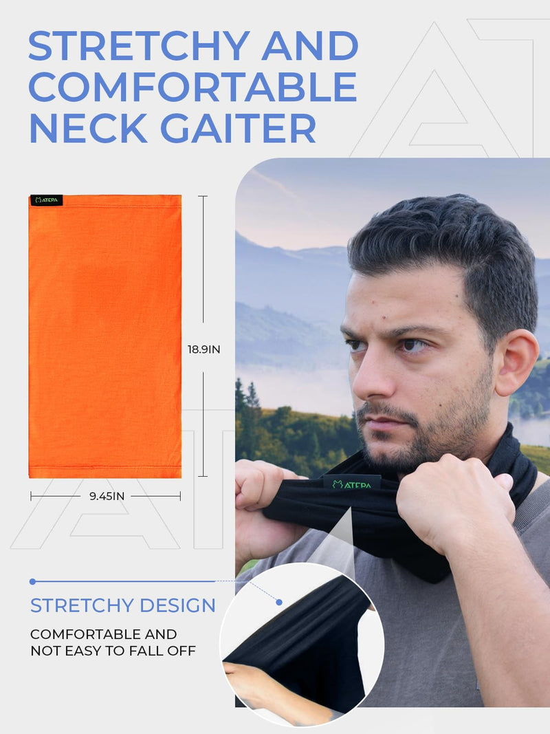 Load image into Gallery viewer, ATEPA Merino Wool Neck Gaiter