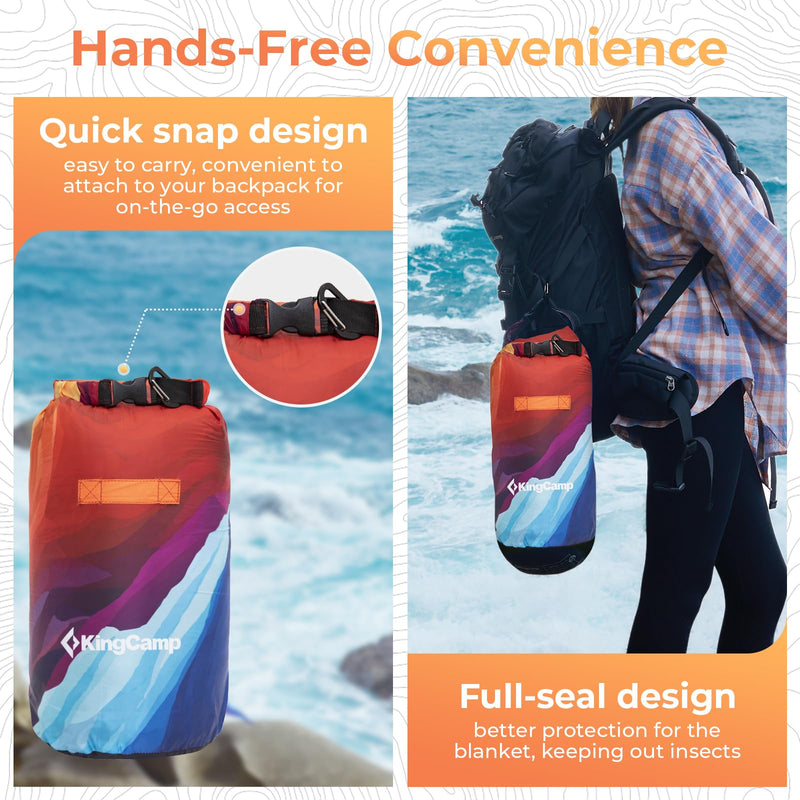 Load image into Gallery viewer, KingCamp BLANKET SMART 150 XL Lightweight Camping Blanket