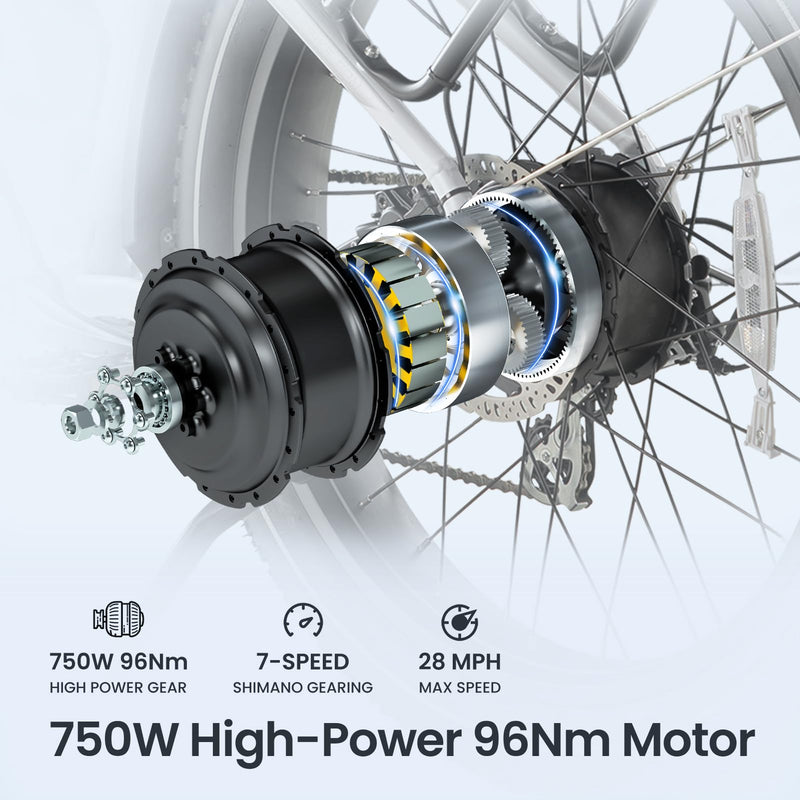 Load image into Gallery viewer, Magicycle Cruiser Pro 26" Fat Tire Electric Bike 750W Electric Bike