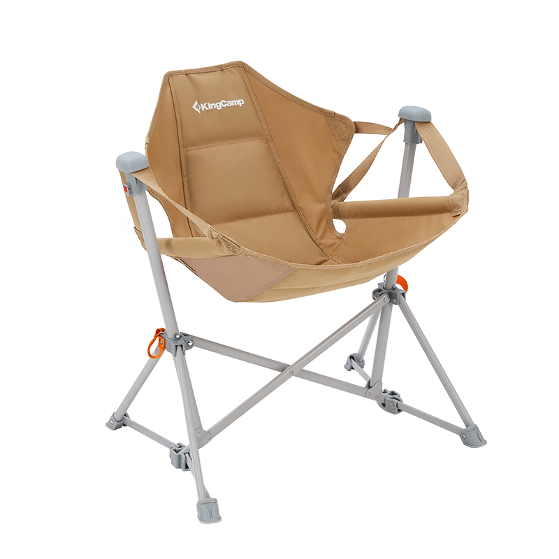 Load image into Gallery viewer, Perfect Gift For Kid KingCamp Kids Hammock Chair with Stand – Adjustable Folding Chair for Outdoor & Indoor Use