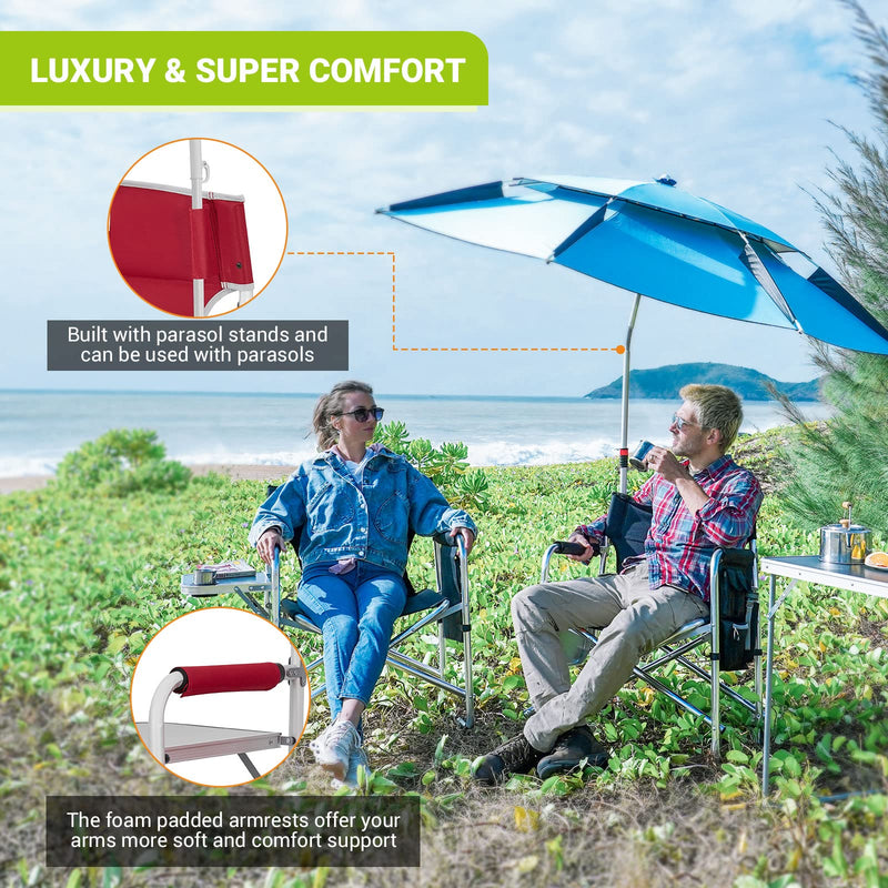 Cargue la imagen en el visor de la galería, FUNDANGO Lightweight Director's Chair