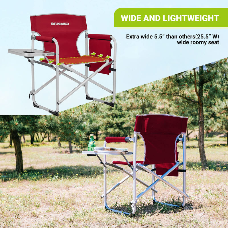 Cargue la imagen en el visor de la galería, FUNDANGO Lightweight Director's Chair