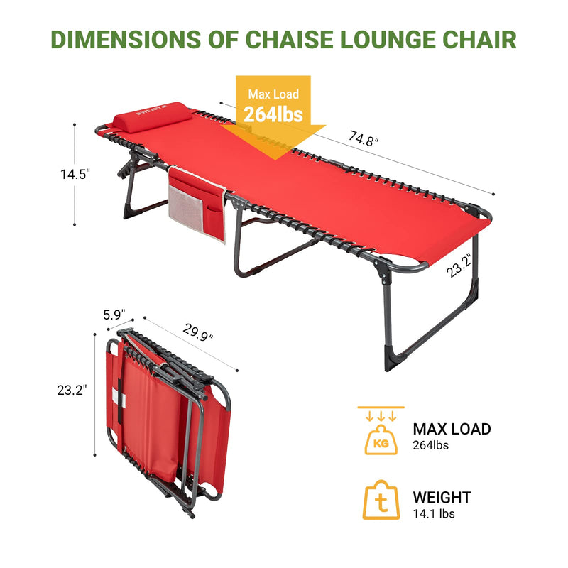 Load image into Gallery viewer, WEJOY 3-Folding Steel Cot