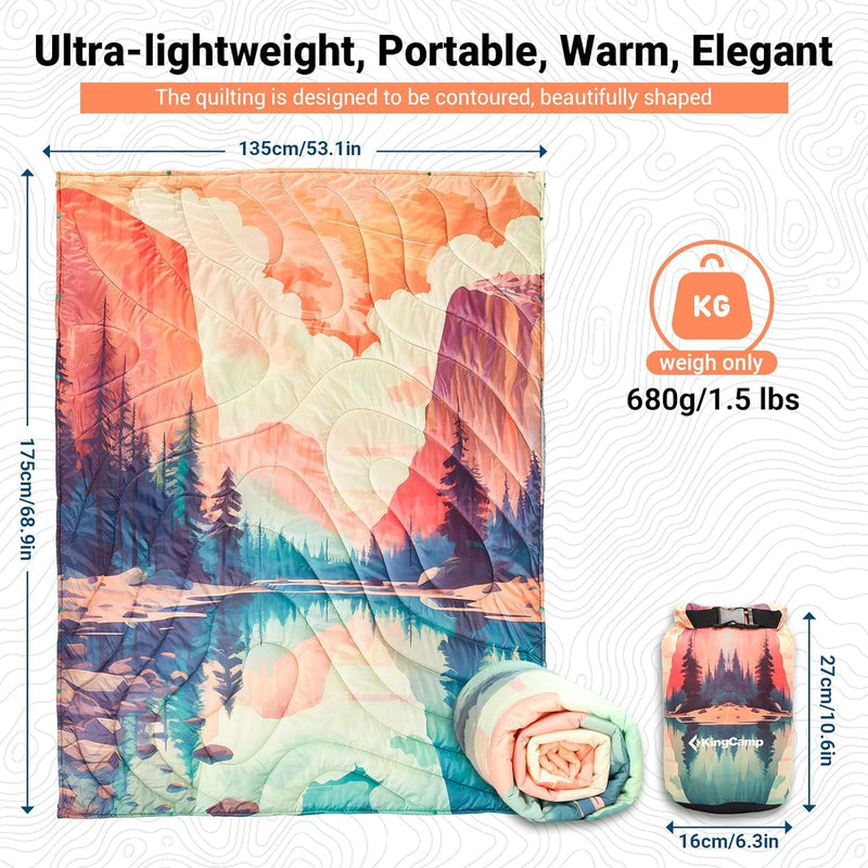 Load image into Gallery viewer, KingCamp BLANKET SMART 150 Multi-Functional Blanket