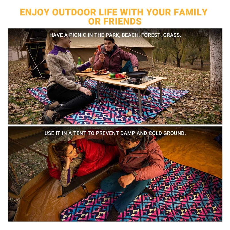 Cargue la imagen en el visor de la galería, KingCamp ARIEL Picnic Rug Travel and Picnic Blanket